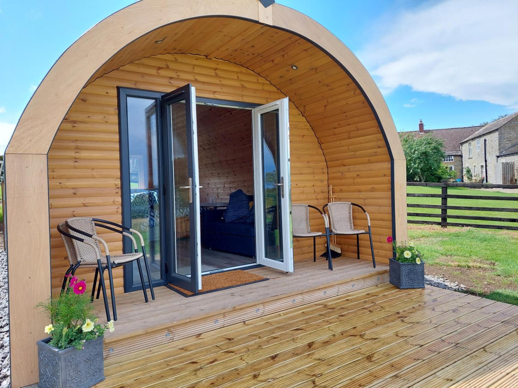 High Whashton Springs Glamping Pod, Richmond Yorks Apartment Exterior foto